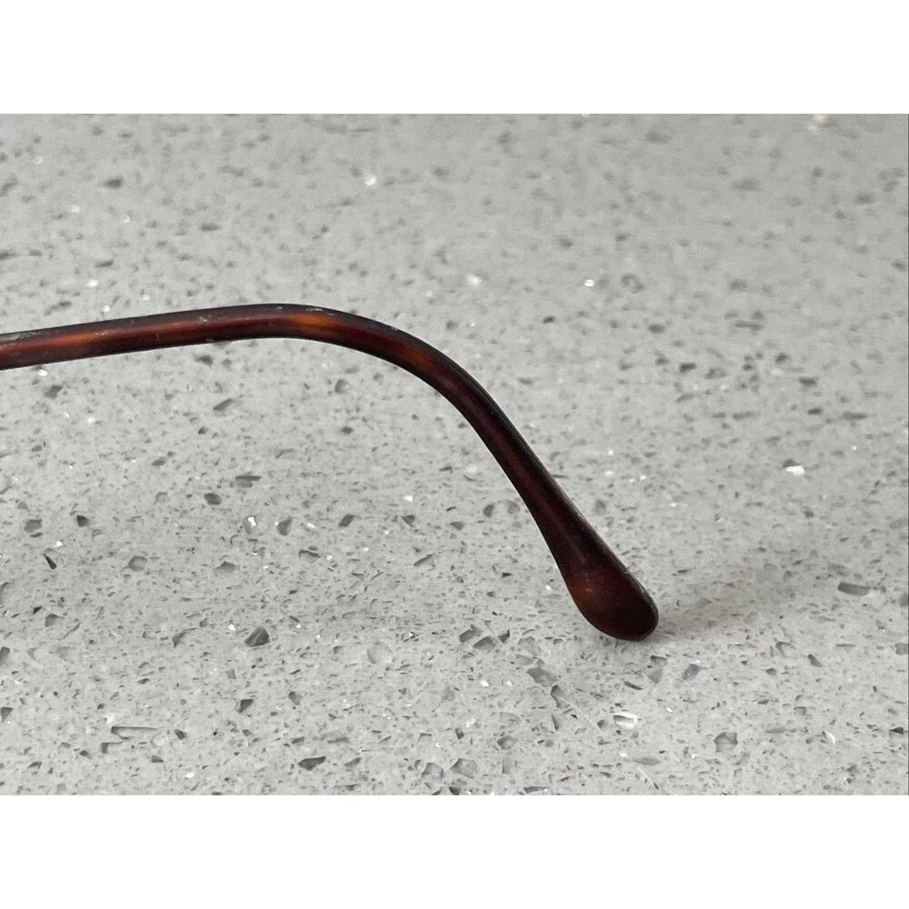 Luxottica 1529 T242 Eyeglasses Frames ONLY 50-18-135 Italy full rim gold